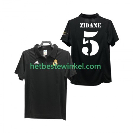 Real Madrid ZIDANE 5 2003 Voetbalshirts Retro Uit 2002